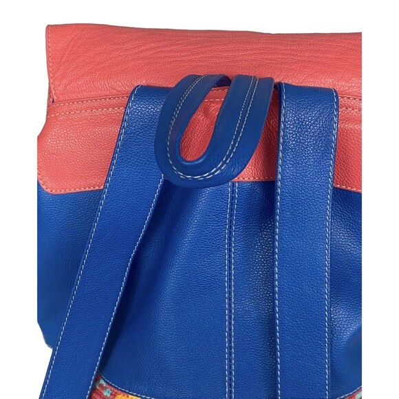 WAYUU Mochila Backpack Kuteq 100% Leather and Handwoven Material Colombian - Picture 6 of 12